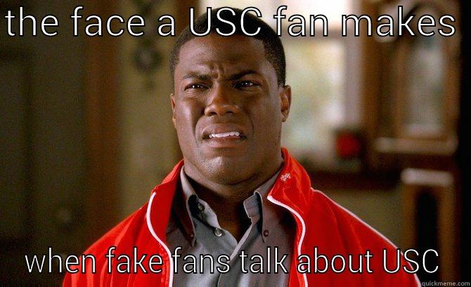 THE FACE A USC FAN MAKES  WHEN FAKE FANS TALK ABOUT USC Misc