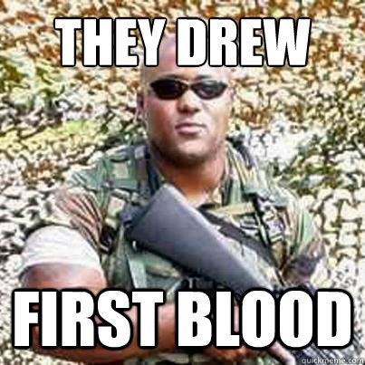 They drew first blood  Christopher Dorner