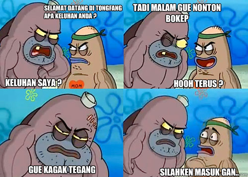 selamat datang di tongfang
apa keluhan anda ? keluhan saya ? tadi malam gue nonton bokep hooh terus ? gue kagak tegang silahken masuk gan..  Salty Spitoon How Tough Are Ya