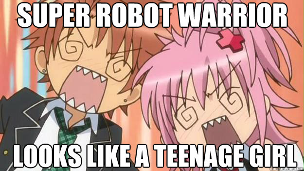 super robot warrior looks like a teenage girl  Anime shock