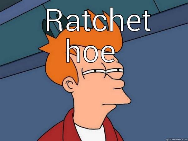   RATCHET HOE  Futurama Fry