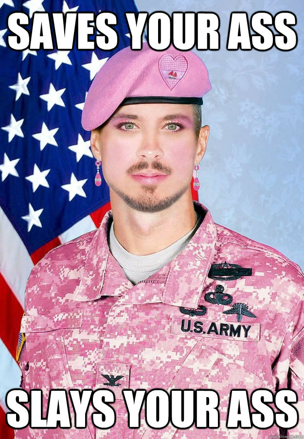 saves your ass slays your ass  