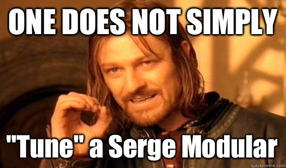 ONE DOES NOT SIMPLY 