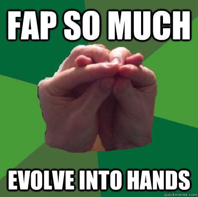 Fap so much Evolve into hands  Foul Bachelor Frog