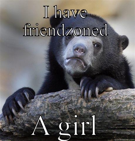 I HAVE FRIENDZONED A GIRL Confession Bear