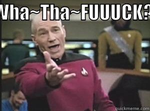WHA~THA~FUUUCK?            Annoyed Picard
