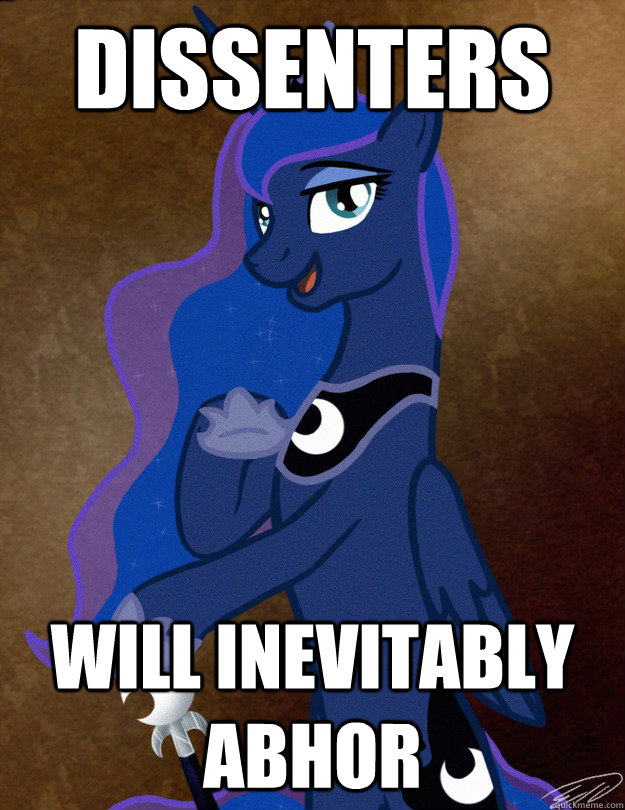 Dissenters Will inevitably abhor  Luna Ducreux