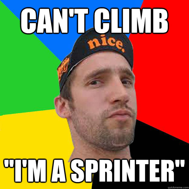 Can't climb 