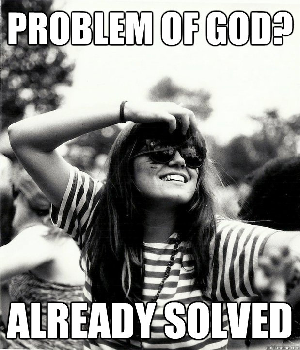 Problem of God? Already Solved  Georgetown Hipster