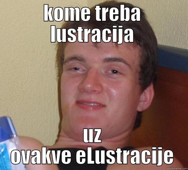 KOME TREBA LUSTRACIJA UZ OVAKVE ELUSTRACIJE 10 Guy