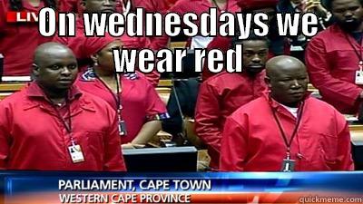 ON WEDNESDAYS WE WEAR RED  Misc