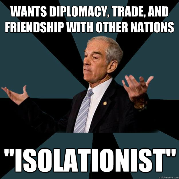 wants diplomacy, trade, and friendship with other nations 