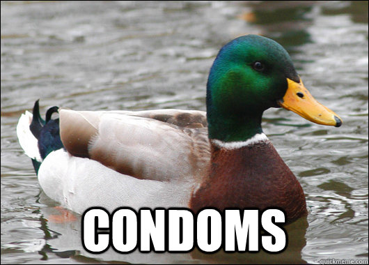  condoms  Actual Advice Mallard
