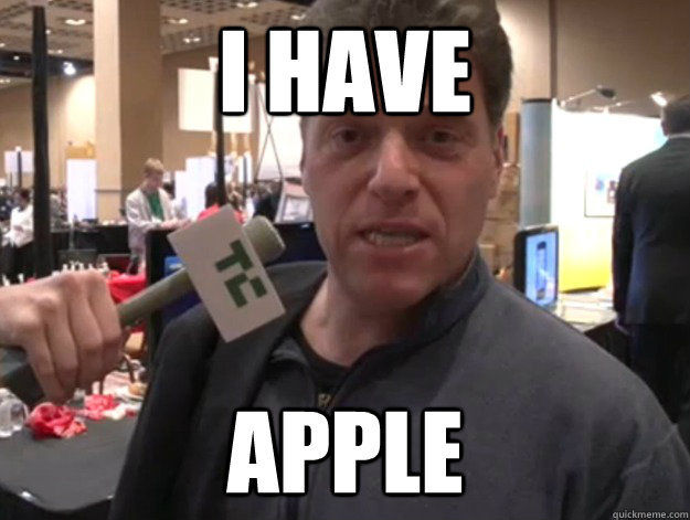 i have apple - i have apple  drunk douchebag blogger