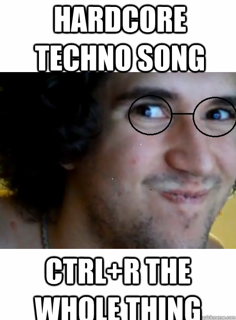 Hardcore Techno song CTRL+R the whole thing  HIPSTER STEPMANIA