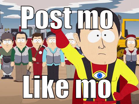 POST MO LIKE MO Captain Hindsight
