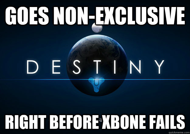 Goes non-exclusive Right before Xbone fails  
