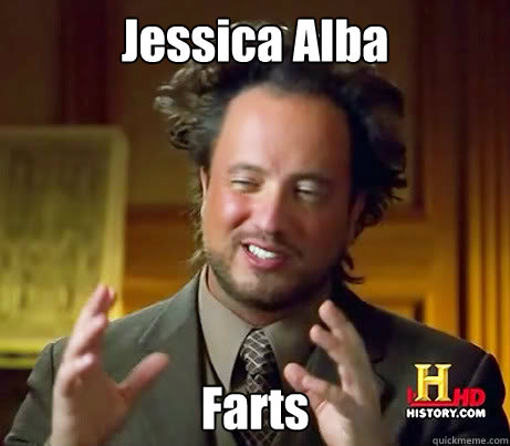 Jessica Alba Farts  