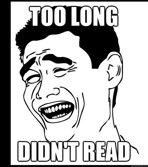 too long didn't read - too long didn't read  Yao Ming