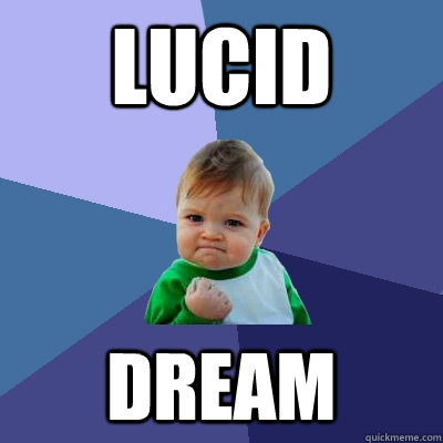 Lucid dream  Success Kid