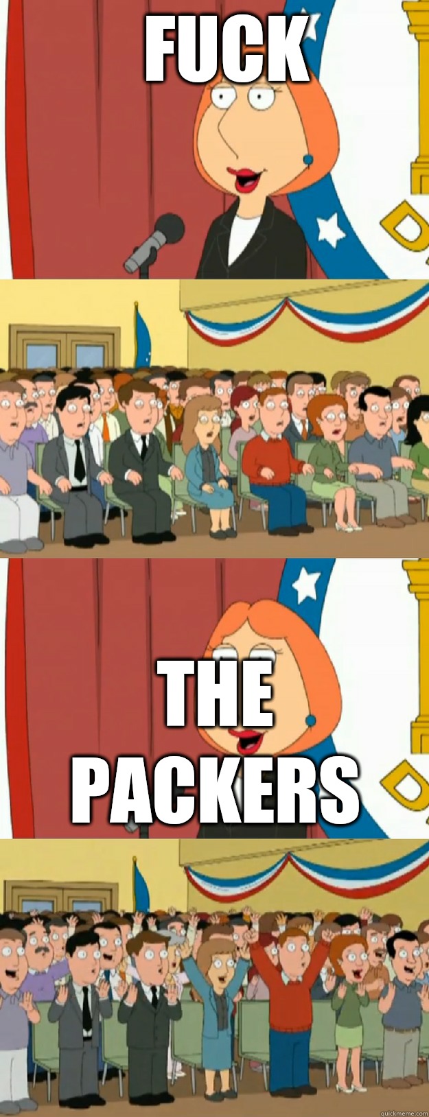 Fuck  The packers  Lois Griffin