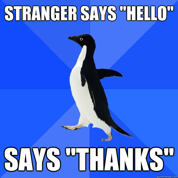 stranger says 