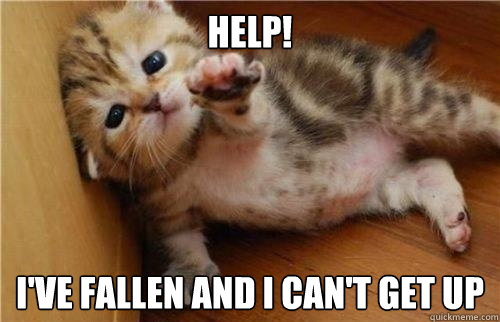 Help! I've fallen and I can't get up - Misc - quickmeme - Ive Fallen And I Cant Get Up Meme