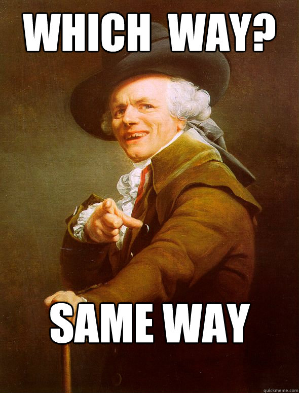 Which  way? Same Way - Which  way? Same Way  Joseph Ducreux