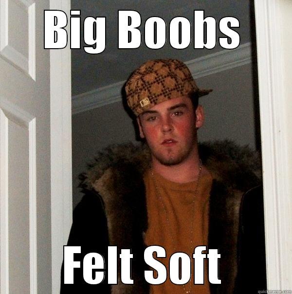 BIG BOOBS FELT SOFT Scumbag Steve