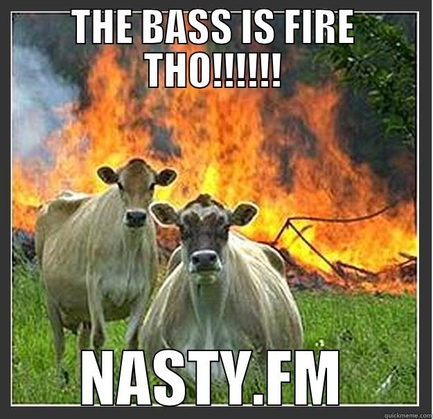 THE BASS IS FIRE THO!!!!!! NASTY.FM Evil cows