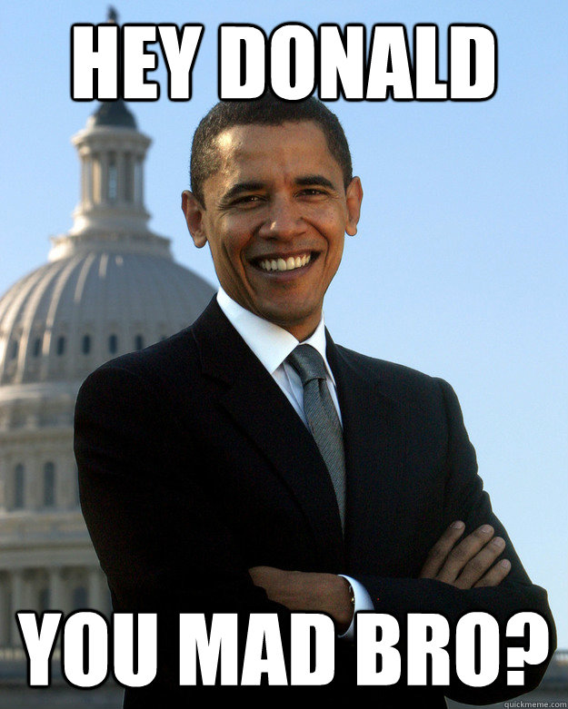 Hey Donald You mad bro? - Hey Donald You mad bro?  Misc