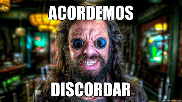 Acordemos discordar  
