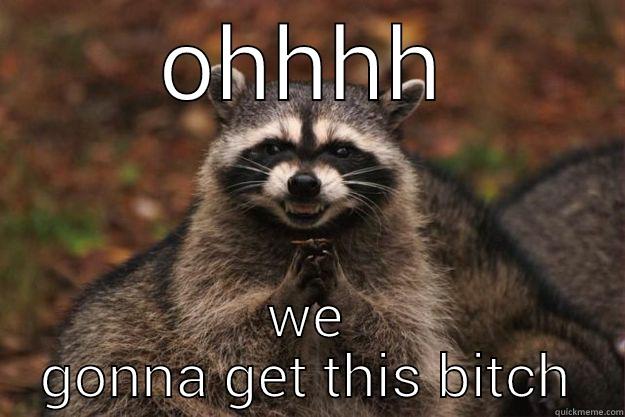 OHHHH WE GONNA GET THIS BITCH Evil Plotting Raccoon