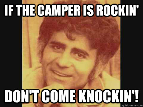 if the camper is rockin' don't come knockin'! - if the camper is rockin' don't come knockin'!  The Letter U and the Numeral 2