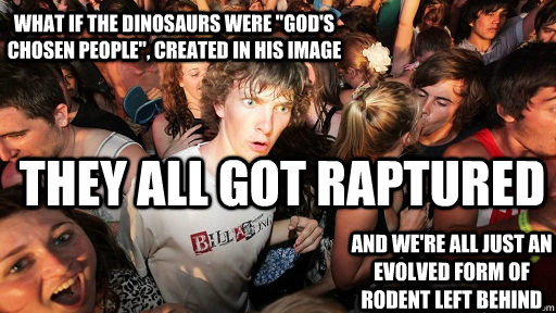 What if the dinosaurs were 