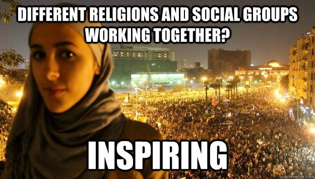 Different religions and social groups working together? inspiring - Different religions and social groups working together? inspiring  Misc