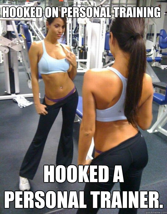 Hooked on Personal Training Hooked a personal trainer.   