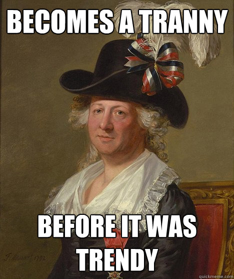 Becomes a tranny before it was trendy  First Transvestite