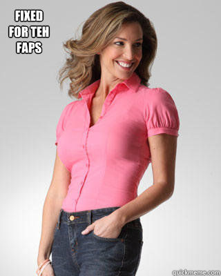 fixed
for teh 
faps   Oblivious Suburban Mom