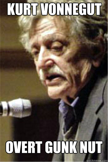 Kurt Vonnegut overt gunk nut  Historic Anagrams