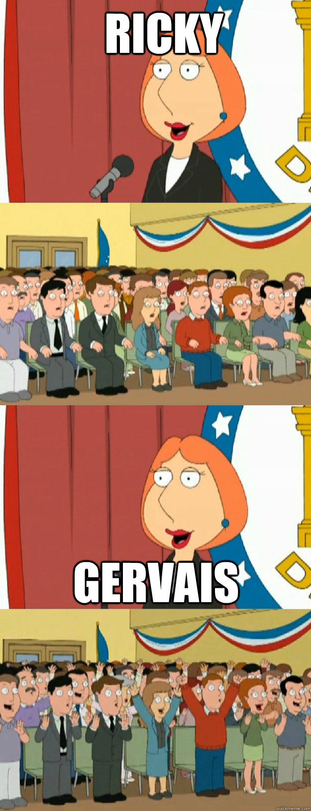 RICKY GERVAIS  Lois Griffin