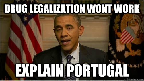 Drug Legalization wont work Explain portugal  