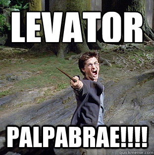 Levator Palpabrae!!!!  Pissed off Harry
