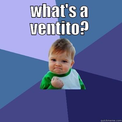 WHAT'S A VENTITO?  Success Kid