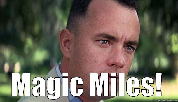 Magic Miles -  MAGIC MILES! Offensive Forrest Gump