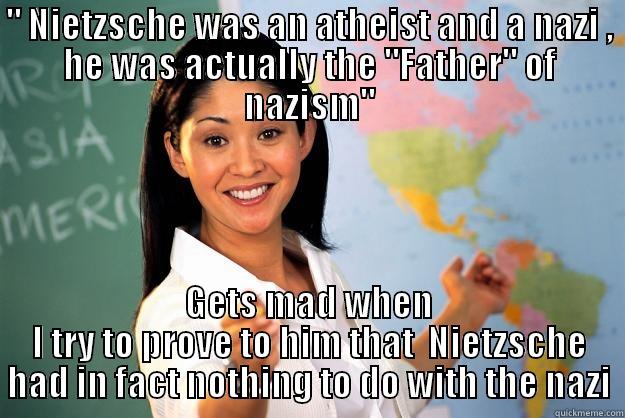 Yes that was the religious education teacher at my old school - 