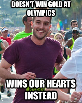 Doesn't win Gold at Olympics wins our hearts instead  Ridiculously photogenic guy