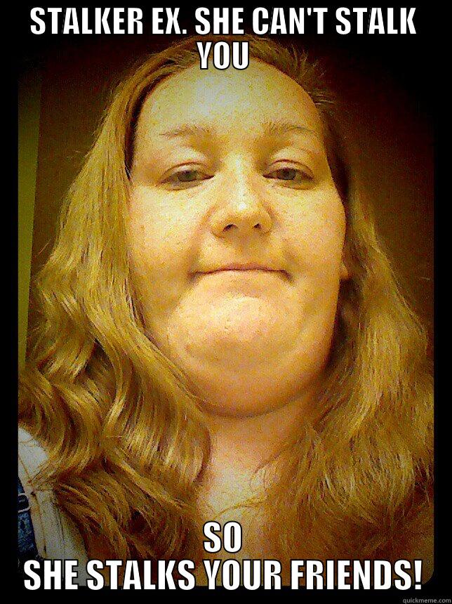 STALKER EX. SHE CAN'T STALK YOU SO SHE STALKS YOUR FRIENDS! Misc