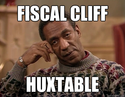 FISCAL CLIFF HUXTABLE - FISCAL CLIFF HUXTABLE  fiscal cliff huxtable