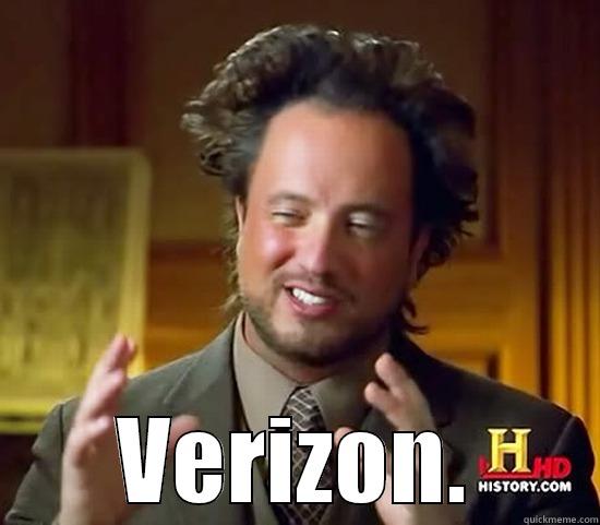  VERIZON. Ancient Aliens
